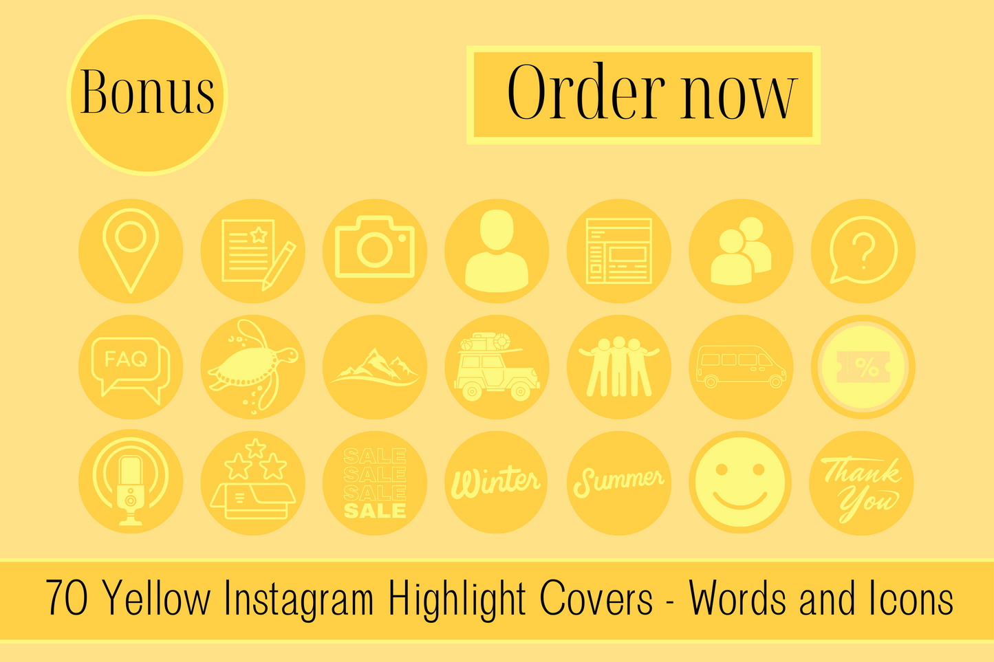 455 Canva Yellow Sunshine Instagram Feed & Stories Templates Easter Summer